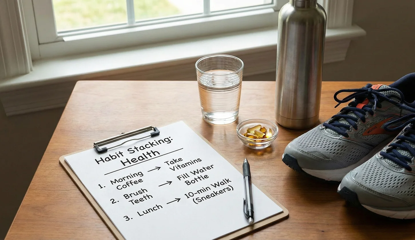 Habit Stacking for Health